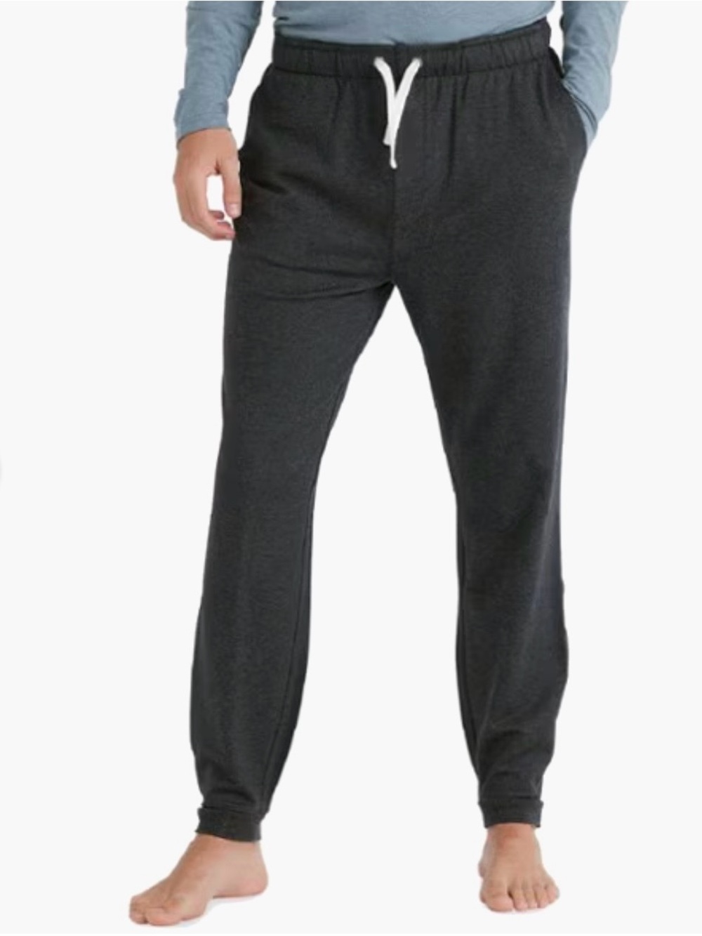 Men’s Free Fly Heritage Fleece Jogger Pants Bamboo Super Soft Lounge Athleisure